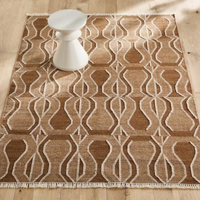 Handgeweven vloerkleed in wol, Kalah