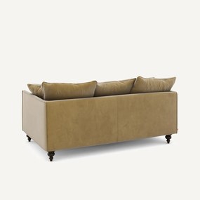 3-zits compacte fluwelen zetel, Lazare