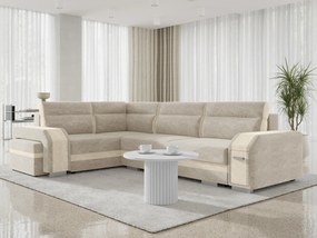 Hoekbank Kingsport 117, Aanwezig, Aanwezig, 305x205x90cm, 179 kg, Poten: Kunststof