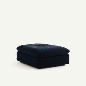 Verstelbare voetsteun van chenillefluweel, Giuliano