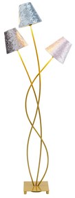 Kare Design Flexible Moderne Vloerlamp Velvet Brass