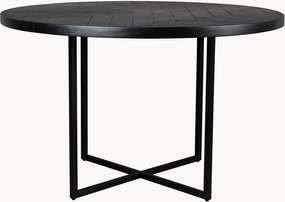 Ronde eikenhouten eettafel Class, Ø 120 cm
