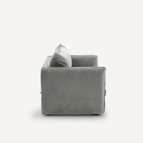 Fauteuil XL in stonewashed fluweel, Neo Chiquito