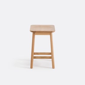 Massief eiken kruk H45 cm, Monsio