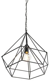 Scandinavische hanglamp zwart - Karkass