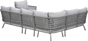 Garden Impressions Maud loungeset 7-delig - taupe