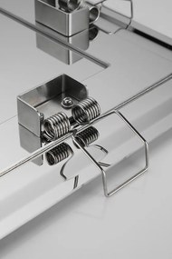 Saniclear Plus inbouw regendouche met inbouw douchekop 30x30cm chroom
