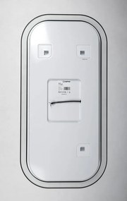 Sapho Manor spiegel met afgeronde hoeken en led verlichting 50x100cm