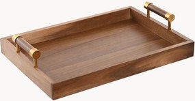 Decoratief dienblad Wings van acaciahout