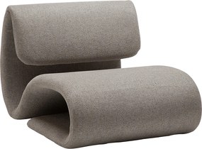 Dan-Form Dubna Design Lounge Stoel Boucle Pebble Earth