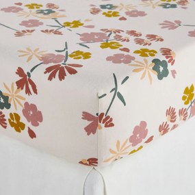 Hoeslaken katoenen flanel omslag 25 cm, Rosine