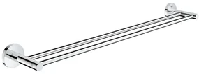 GROHE Essentials Handdoekhouder - 60cm - dubbel - chroom 40802001