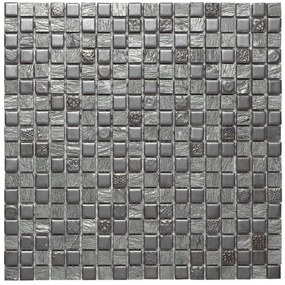 Dune Ceramic Mosaics Mozaiektegel 30x30cm Zoe 8mm Mat/glans Grijs 1916844