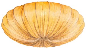 Japandi plafondlamp beige 60cm 5-lichts - Plu