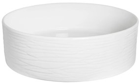 Kerra KR74 waskom rond glans wit 40x40x13cm