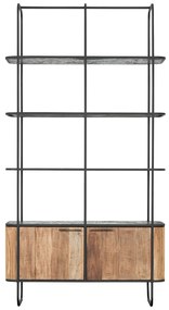 DTP Home Soho Stellingkast Teak En Mortex - 110x45x210cm.