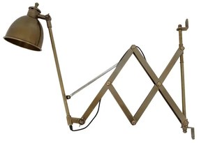 Muurlamp Ripley Antiek Messing