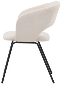 Jörn Eetkamerstoel - Hanna - Ivoor - Linnen - Jörn