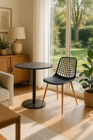 Tafel Firro Rond 70cm Zwart