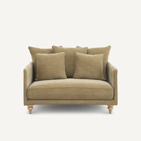 2-zits stonewashed fluwelen bank, Lazare