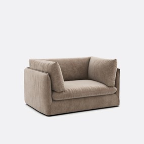 Fauteuil XL  in mêlee stof Malo