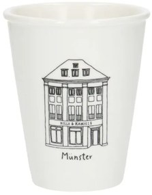 Gevel mok, Munster, porselein, 200 ml