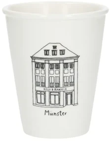 Gevel mok, Munster, porselein, 200 ml