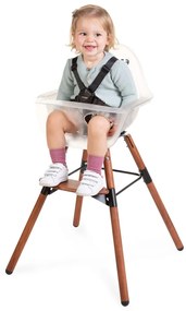 CHILDHOME 2-in-1 Kinderstoel met bumper Evolu 2 transparant