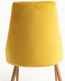 Pak 4 Stoik Houten Stoelen