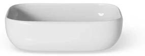 Looox Ceramic waskom - 49x40cm - wit wwk4940w