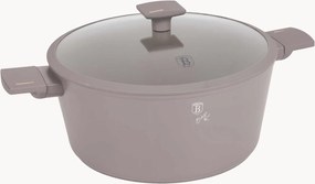 Stoofpan Taupe met deksel met antiaanbaklaag