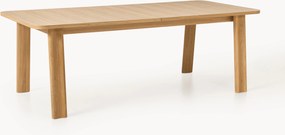 Uitschuifbare eettafel Ember, in verschillende formaten