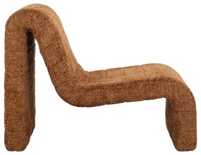 Richmond Interiors Kelly Design Fauteuil Zachte Stof Cinnamon Bruin