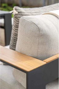 Garden Impressions Malakka loungebank 3-delig - light teak look