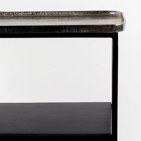 Zuiver Gusto Zilveren Trolley - 80 X 26cm.