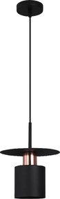 Hanglamp APP1145-1CP Zwart Roségoud