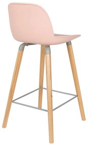 Zuiver Albert Kuip Design Barkruk Roze