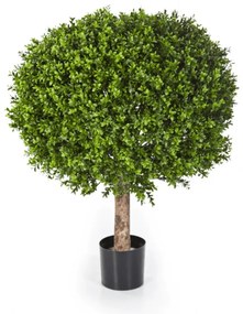 Buxus bol op stam kunstplant - 85 cm
