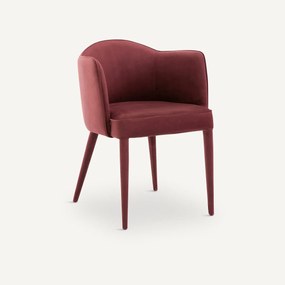 Tafel Fauteuil in fluweel, Leos