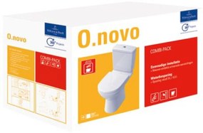 Villeroy & Boch O.Novo combipack met staandtoilet en zitting