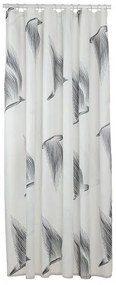 Sealskin Birds Douchegordijn 180x200 cm Polyester Zwart / Wit 800141