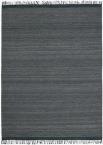 Handgeknoopt laagpolig wollen viscose vloerkleed Sigyn