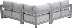 Garden Impressions Malakka loungebank 3-delig - taupe