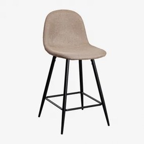 Glamm Hoge Kruk Zwart & Grijs – Taupe & ↑65 Cm - Sklum