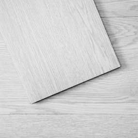 VEVOR zelfklevende vinylvloertegels 36 x 6 inch, 36 stuks, 2,5 mm dik, zelfklevend, lichtgrijze houtnerf, doe-het-zelfvloeren voor keuken, eetkamer, slaapkamer en badkamer