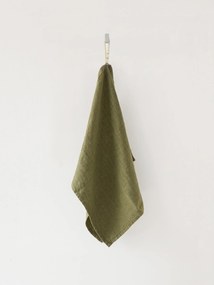 Linnen theedoek Martini Olive