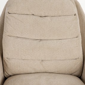 Zuiver Philly Beige Fauteuil Draaibaar
