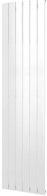 Plieger Cavallino Retto designradiator verticaal enkel middenaansluiting 1800x450mm 910W wit