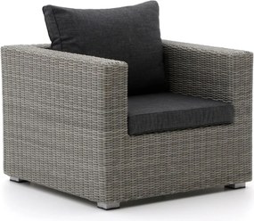 Lounge tuinstoel | Intenso Carpino | Wicker (vlechtwerk) | Grijs | Kees Smit Tuinmeubelen