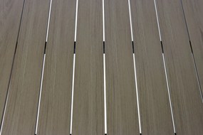Tuinset 4 personen 200 cm Aluminium Grijs Santika Furniture Santika